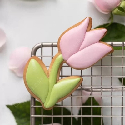 Вырубка для пряника, печенья, мастики "Цветочек Тюльпан"