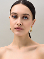 Серьги "Drop parody" Gold