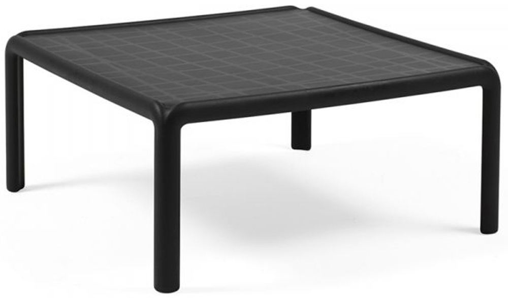 Столик пластиковый кофейный Nardi Komodo Tavolino, антрацит