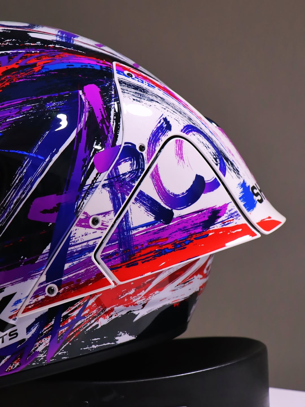 AERON GP FIM RACING #1 REPLICA ZARCO SIGNATURE Carbon White Violet