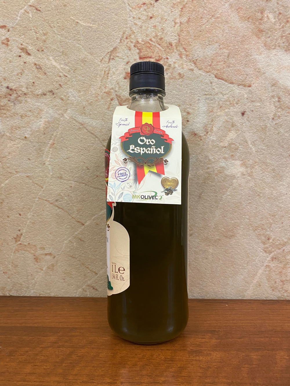 Оливковое масло нефильтрованное Oro Espanol Extra Virgin, 1 л, Испания