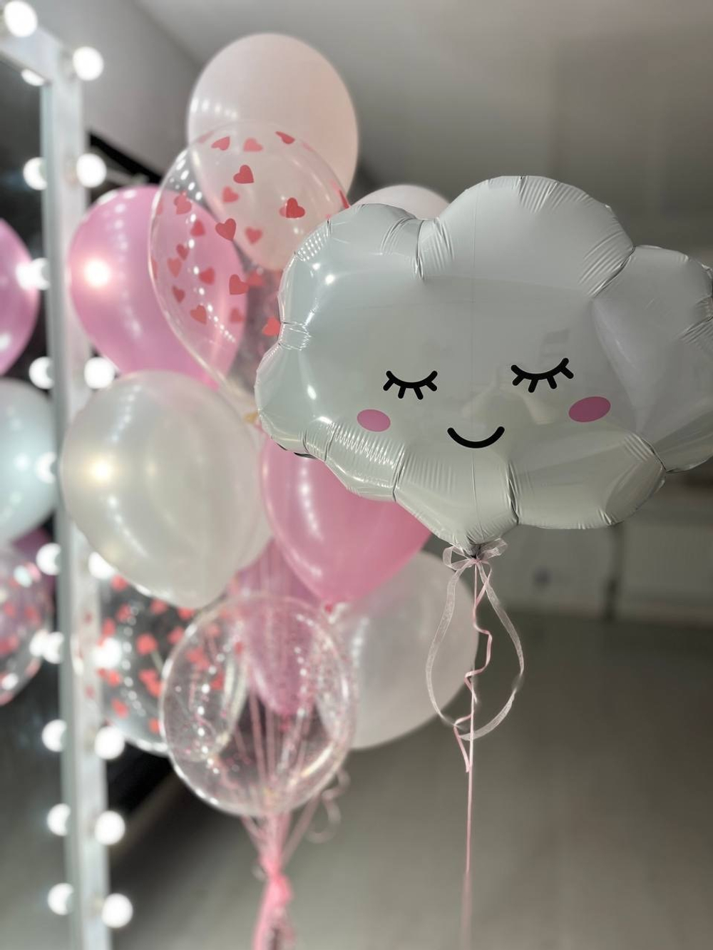 Воздушные шары нежные, Облако №2459