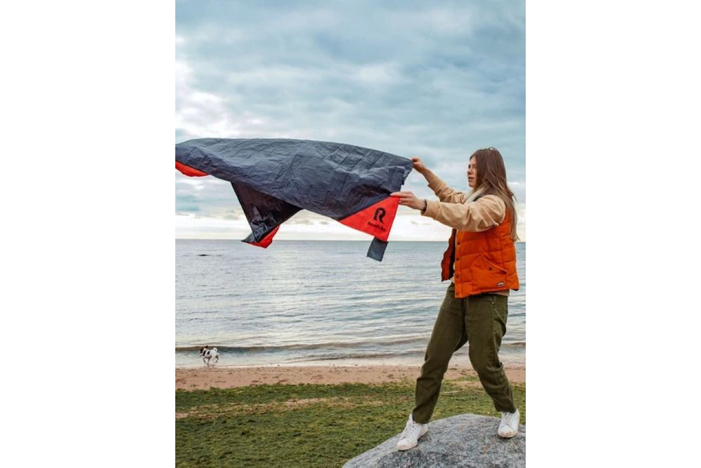 Покрывало для пикника RoadLike Pocket 110*160 см красный