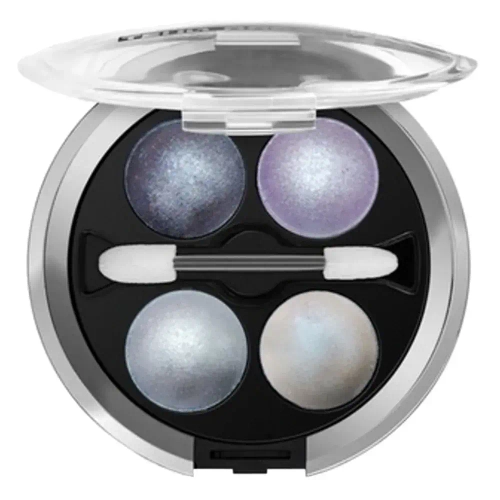 Belor Design "DELICATE" Тени для век 4-х цветные тон 43 голубые