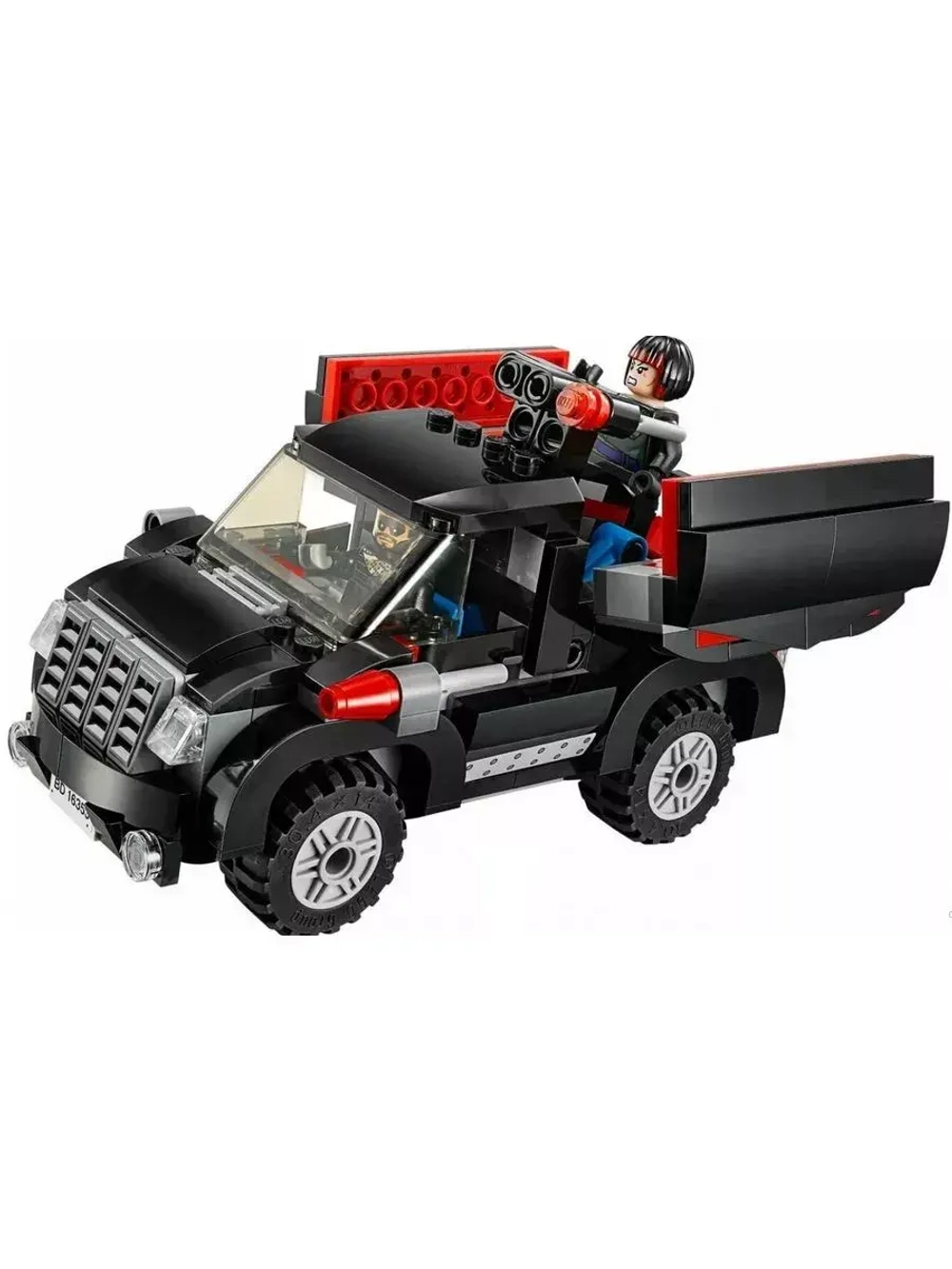 Конструктор Большая снежная машина для побега 743 детали