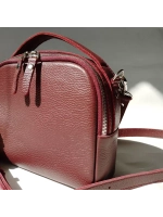 Сумка женская через плечо кросс боди натуральная кожа летняя