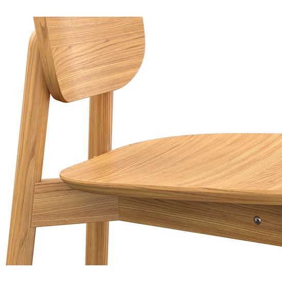 Стул барный saga, ясень