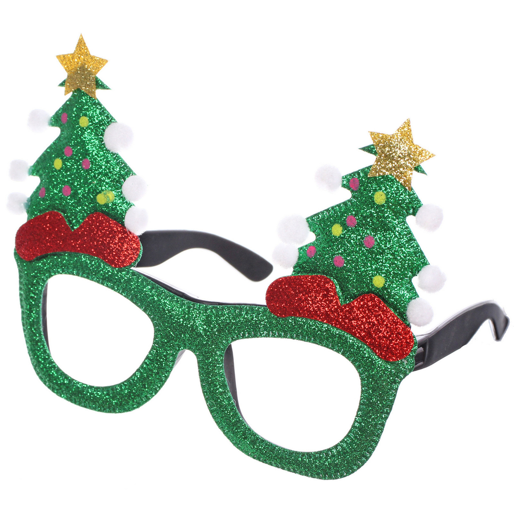 Очки карнавальные «Ёлочки»