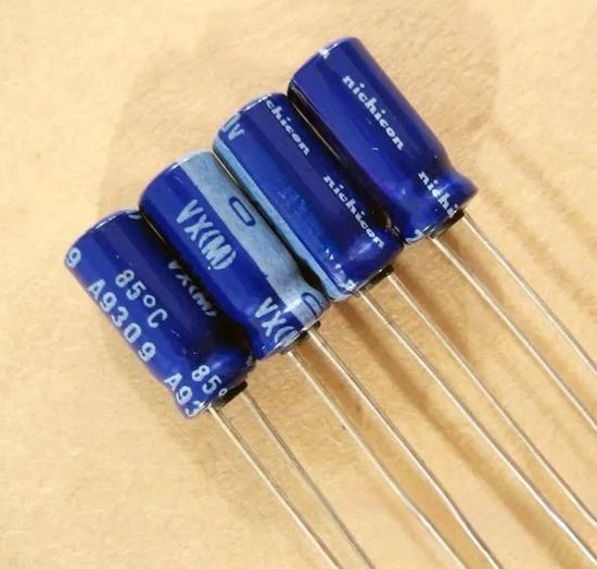 Конденсатор электролитический 2,2мкФ 50в 85°С VX / 5x11 / Nichicon