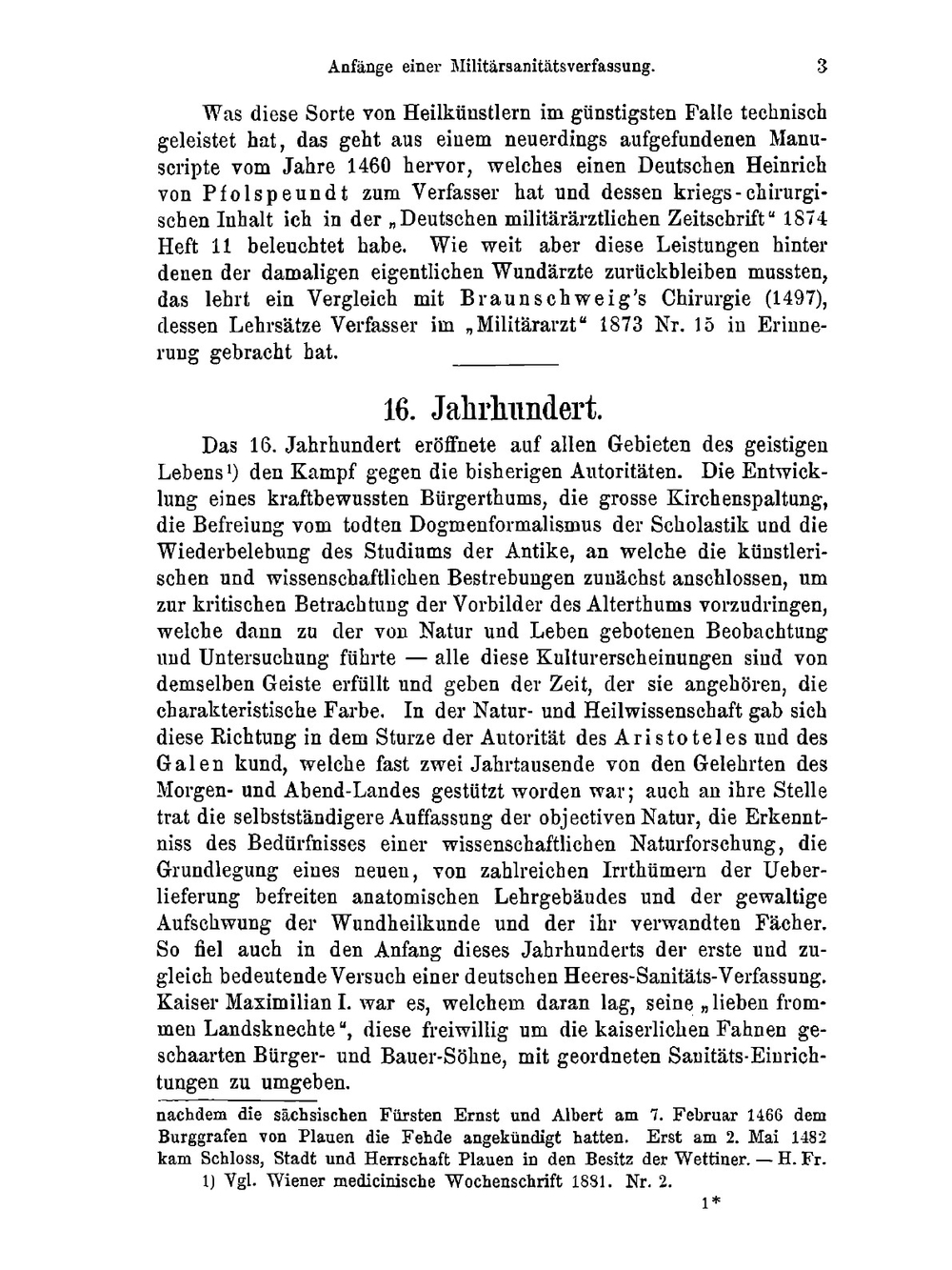 Geschichte des Königl. Sächs. Sanitätskorps | Hю Frölich