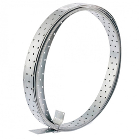 Лента перфорированная СибрТех монтажная 1,5 мм LM 40 мм x 10 м цинк (46582)