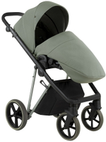Детская коляска Roan Sol Vintage Luxury 2.0 3 в 1 с автокреслом Pituso Santiso Pro VIN 02/SG Sage Green/Sage/руч.Black
