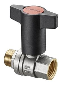 Краны шаровые Oventrop Optibal 10773 ВР/НР с высокой Т-ручкой