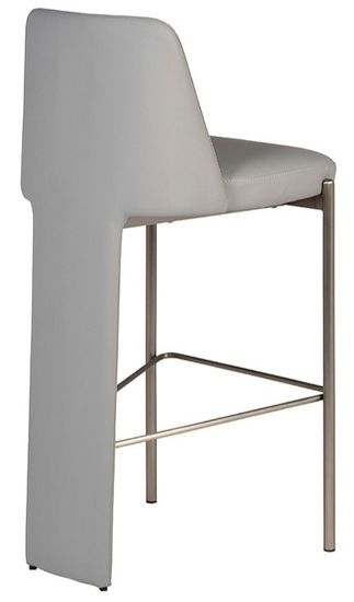 58DB-19307 Стул барный серый 54,5*47*101см