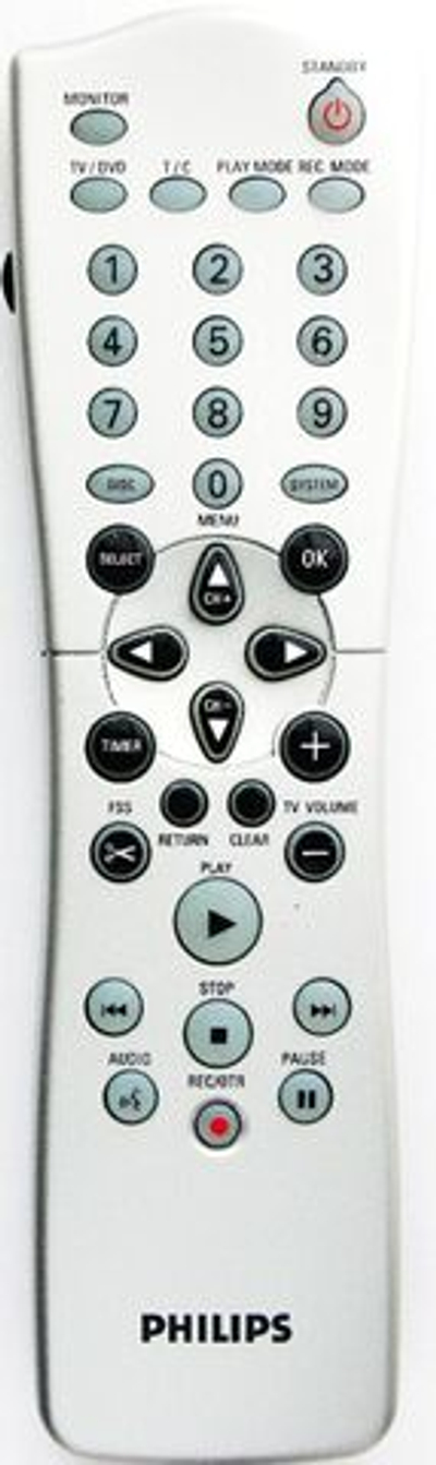 Пульт Philips RC25115/01 DVD REC org