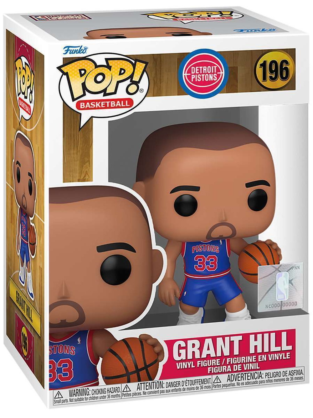 Фигурка Funko POP! NBA Pistons RS Grant Hill (196) 79681