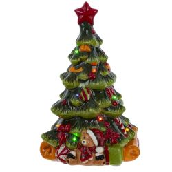 GAEM Фигурка декоративная "Ёлочка" с подсветкой (АААх3, н/п), L18 W16 H28 см