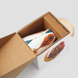 Мультиваза Farforite «Перья / Жар-птица» 1200 мл в подарочной коробке