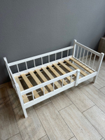 Кровать подростковая "Колибри Софа" (белый) 140*70 в 2-х коробках