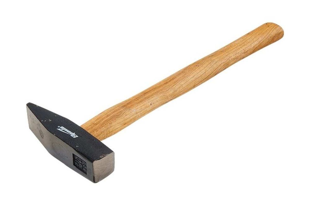 Молоток слесарный, 700 г, квадратный боек, деревянная рукоятка Sparta, 102135