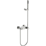 Смеситель для ванны с душем Boheme Stick 123-NB.3 Nikel Brush LINEA