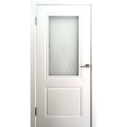 ДВЕРЬ МЕЖКОМНАТНАЯ СИМФОНИЯ ПС ПВХ БЕЛАЯ ЭМАЛЬ 900