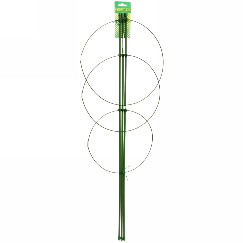 Кустодержатель 60см 3 кольца для формирования кроны, металл ДоброСад