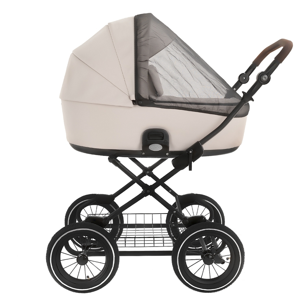 Коляска 2 в 1 ROAN BASS NEXT 2 в1 CLASSIC d12 leather Island Stone