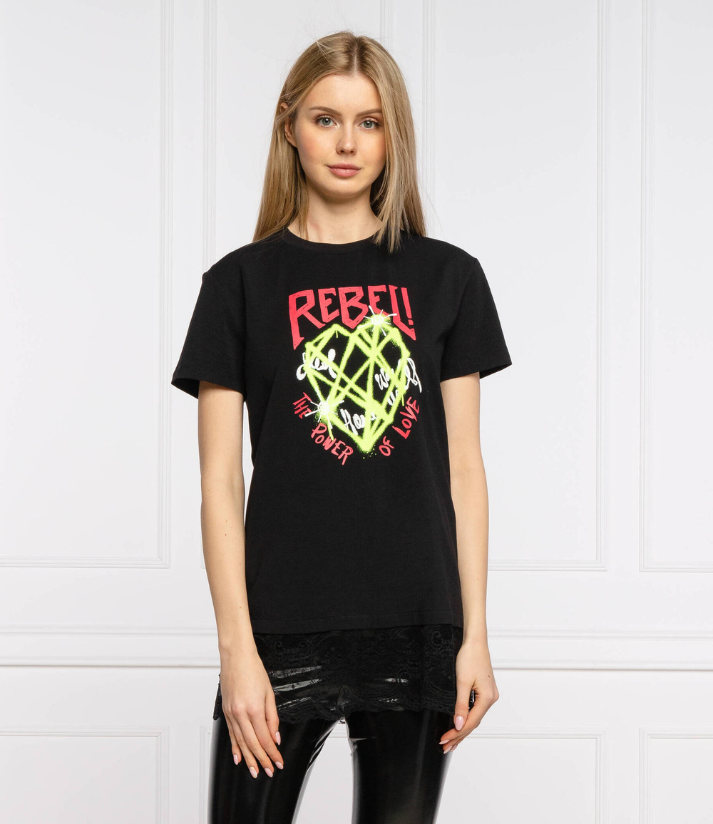 футболка Twinset Actitude - черный(211MT2300)