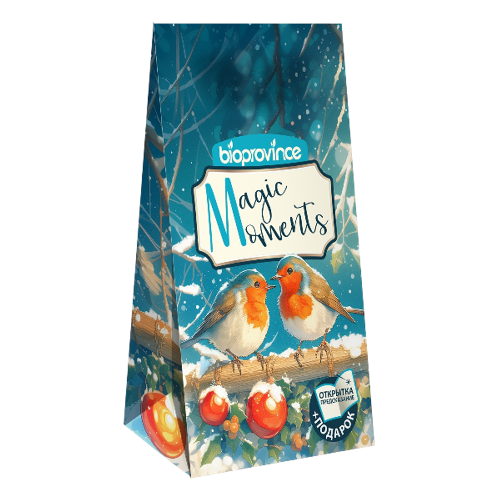 Набор Подарочный BIOPROVINCE MAGIC MOMENTS Крем для рук 40мл+ Крем для рук 40мл, (оформл. Лисички, Мишки, Снегири), блок 12шт.