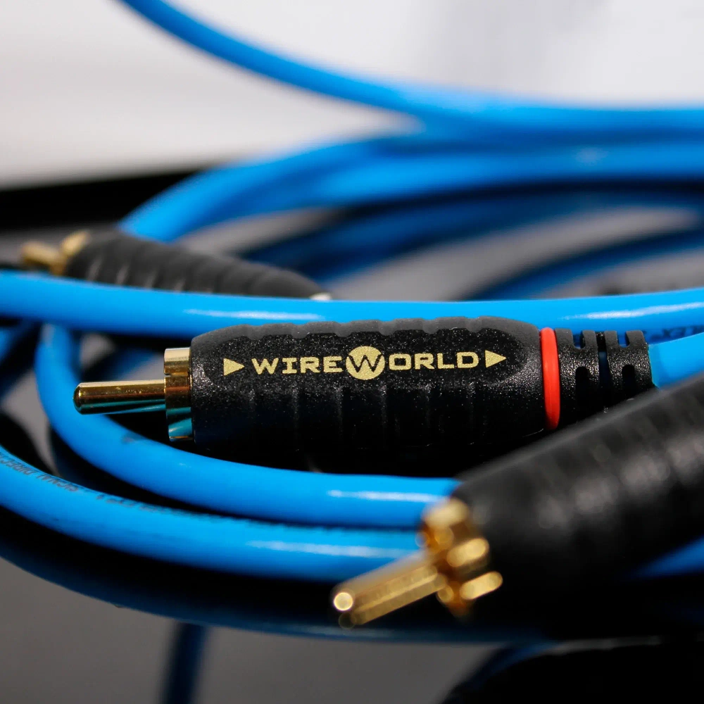 Wireworld Stream Interconnect 0.5M - (RCA to RCA), кабель межблочный RCA, 0.5м., пара. (STI0.5M)