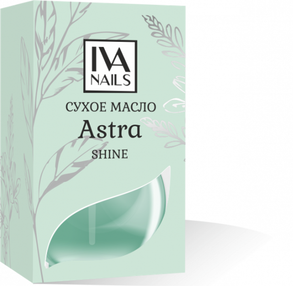 Сухое масло IVA nails Astra с шиммером 12 ml