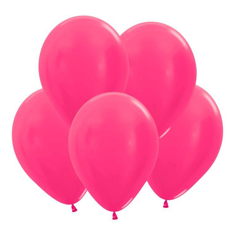 S 12&quot; Металл Фуксия / Fuchsia / 10 шт.