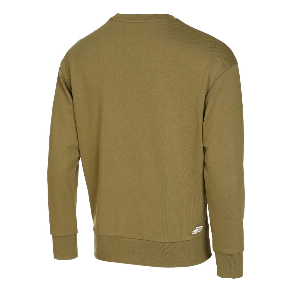 Мужская кофта теннисная BIDI BADU Chill Crew Sweatshirt Men - Olive