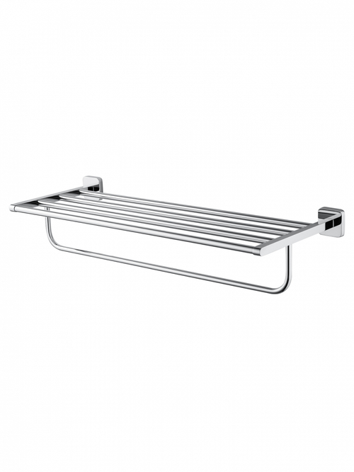 Полотенцедержатель с полкой WONZON & WOGHAND STILL, Хром (WW-6681)