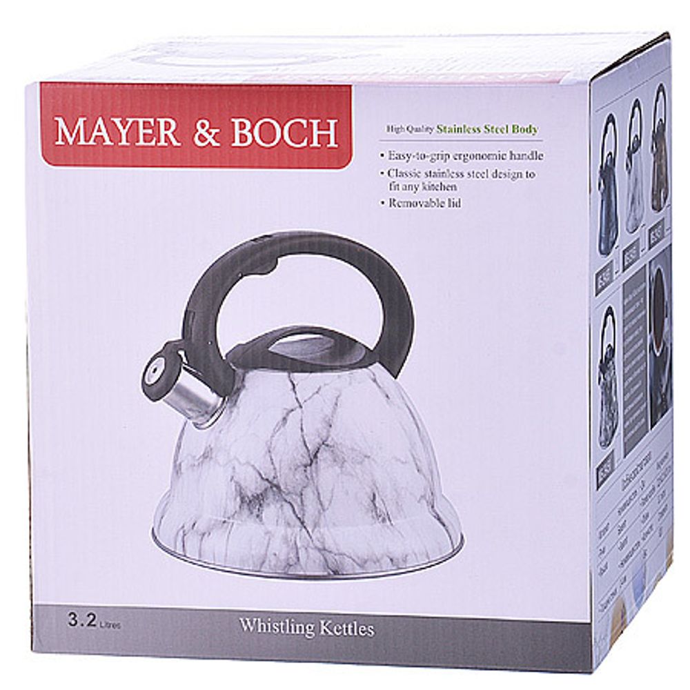 Чайник со свистком MAYER&amp;BOCH 29457 3,2 л