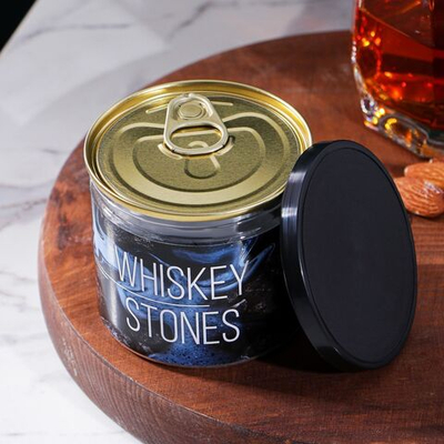 Камни для виски в банке Whiskey stones, 6 шт