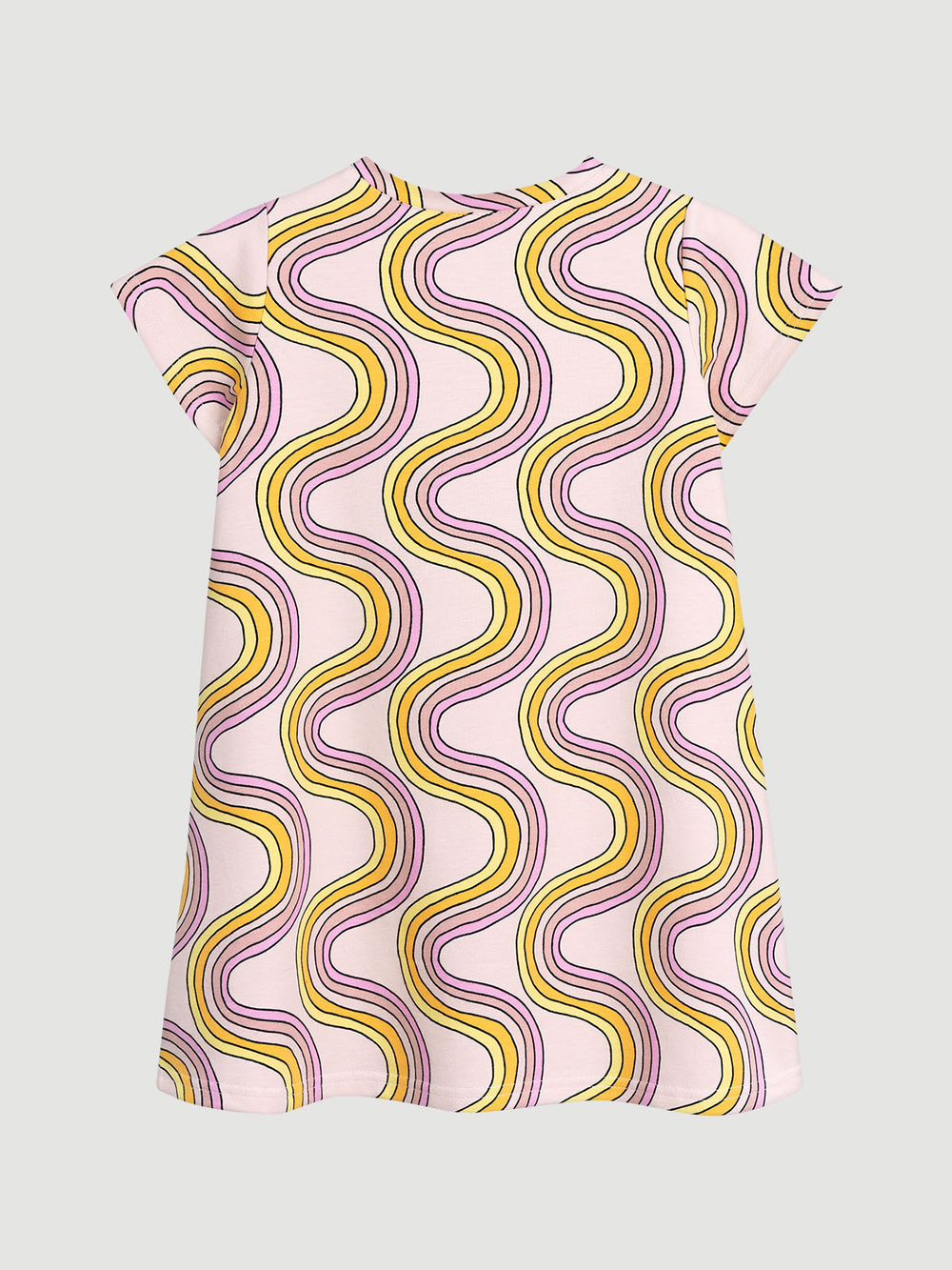 Платье трапеция Mjölk Радуга, с коротким рукавом, уценка