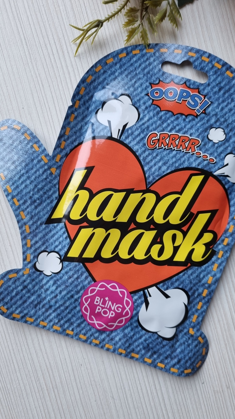 BLING POP / Маска для рук с маслом ши Shea Butter Healing Hand Mask, 18 г