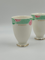 Стакан с зелёной каймой Givenchy by Yamaka