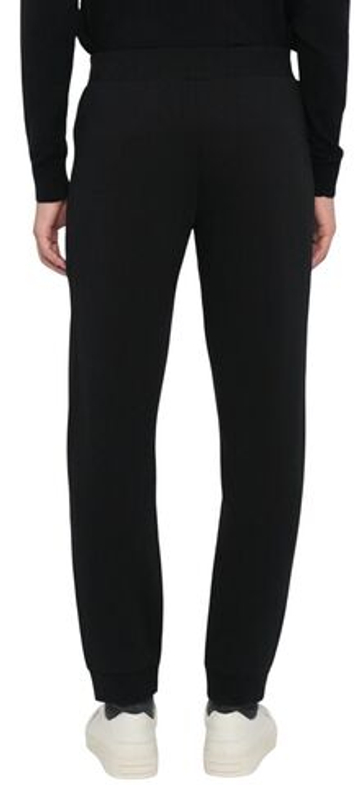 Мужские теннисные штаны EA7 Man Jersey - black beauty