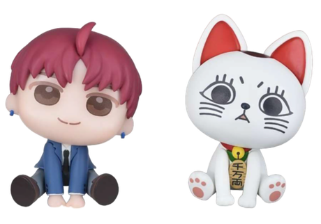 Рандомная Фигурка SEGA Dandadan Mini Figure Jiji and Turbo Granny Cat