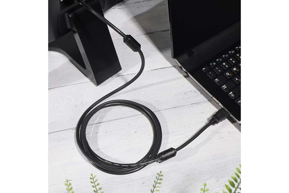 Кабель HDMI 1.4 REXANT Gold, 4К, 2 метра 17-6204