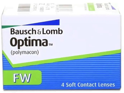 Трехмесячные контактные линзы Optima FW (уп. 4 линзы)