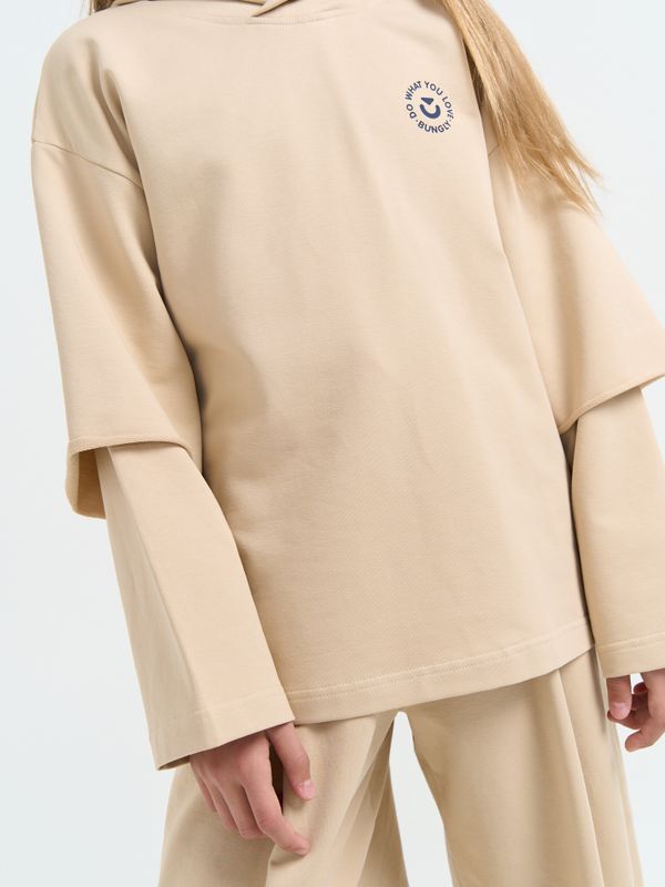 Худи оверсайз облегченное 