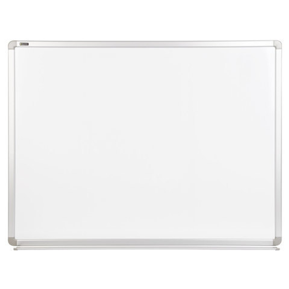 Доска магнитно-маркерная 90х120 см, улучшенная алюминиевая рамка, ГАРАНТИЯ 10 ЛЕТ, BRAUBERG Premium, 231715