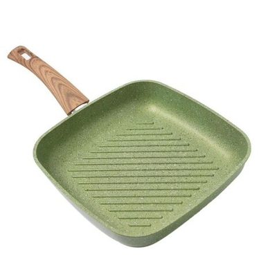 Сковорода-гриль алюминий, 26 см, антипригарное покрытие, Vari, Сила природы, SP36126