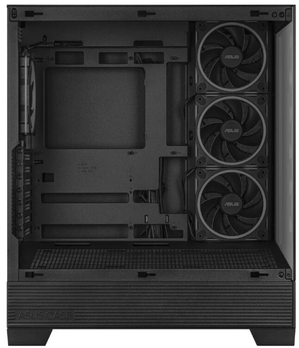 Корпус mATX ASUS A31 PLUS TG ARGB BLACK