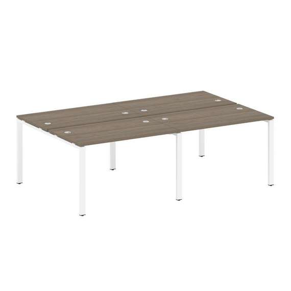 Метал Систем Рабочая станция на 4 места на П-образном м/к БП.СМ-4.2