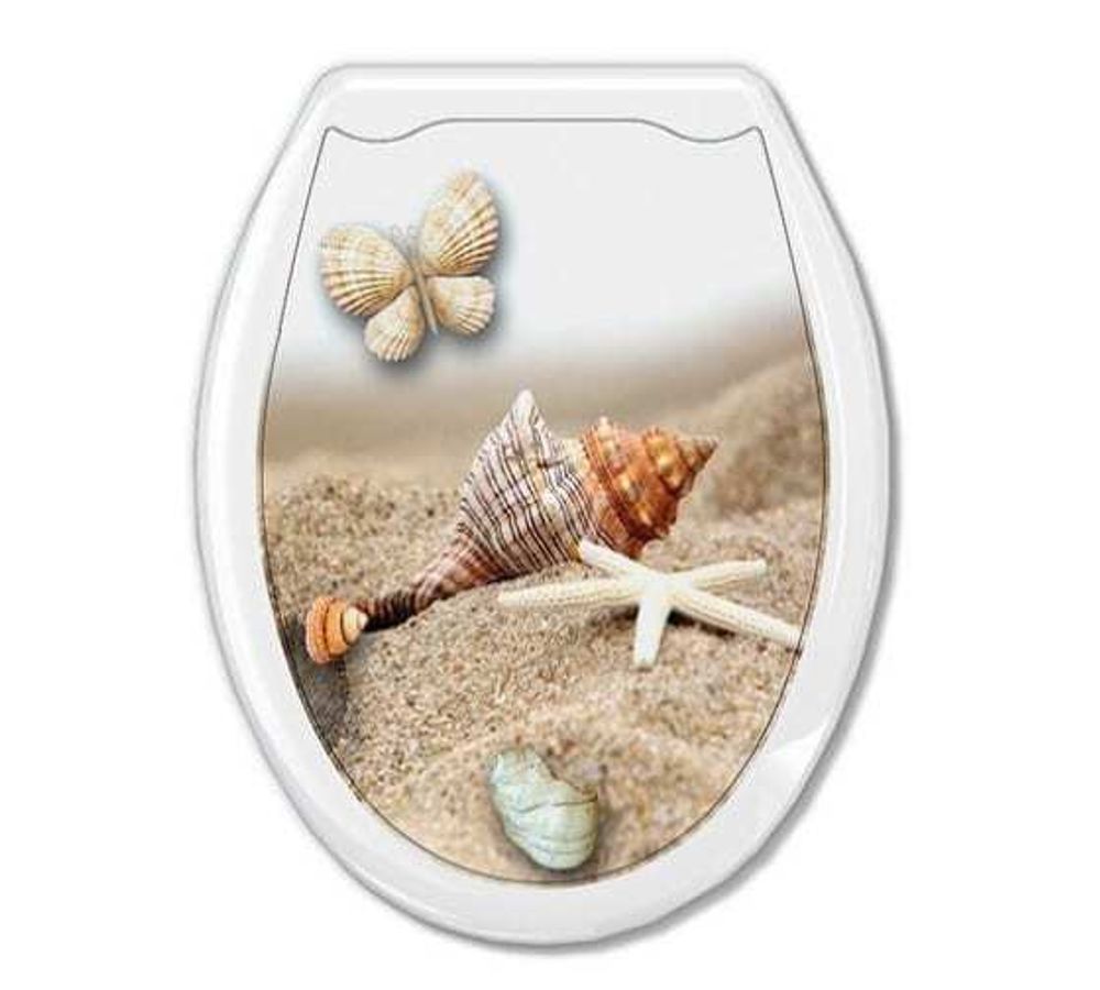 Сиденье для унитаза Ракушка-бабочка